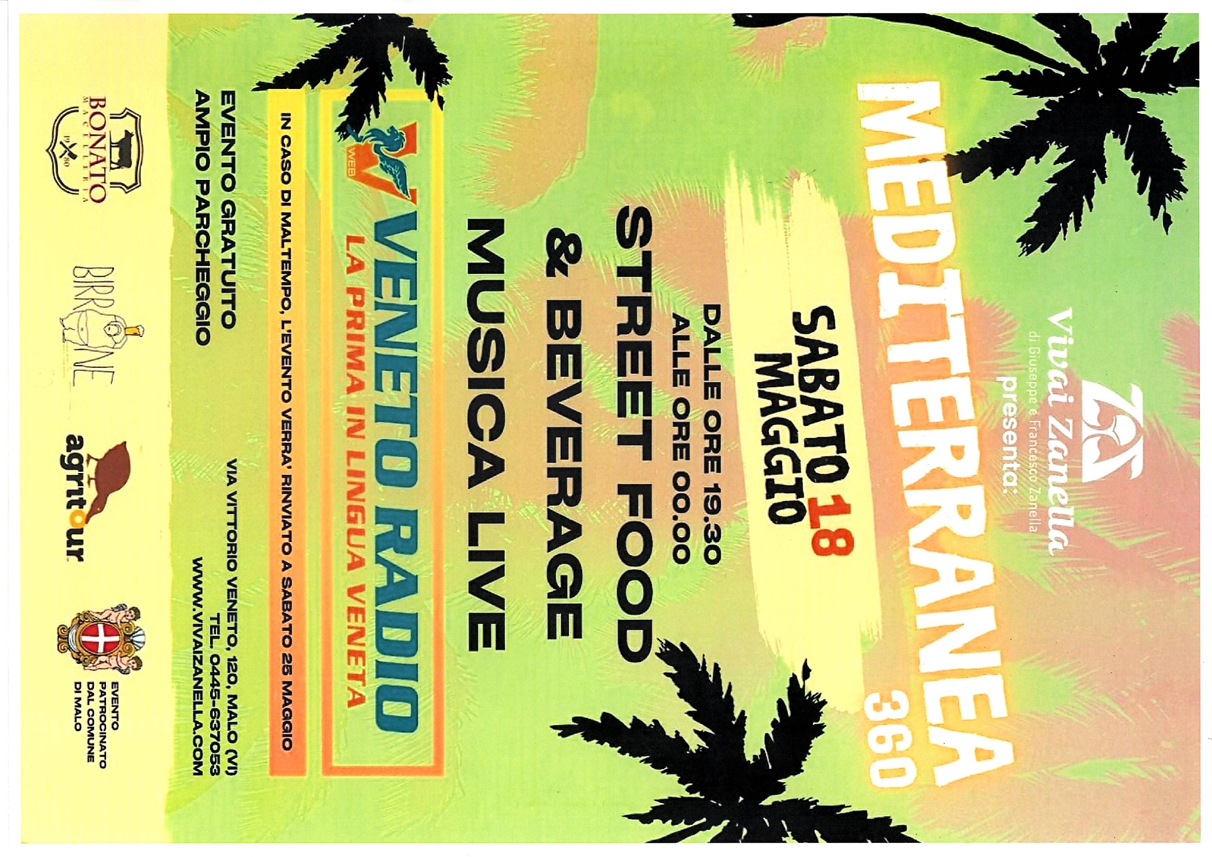 Mediterranea 360: Street Food & Beverage - Musica Live.