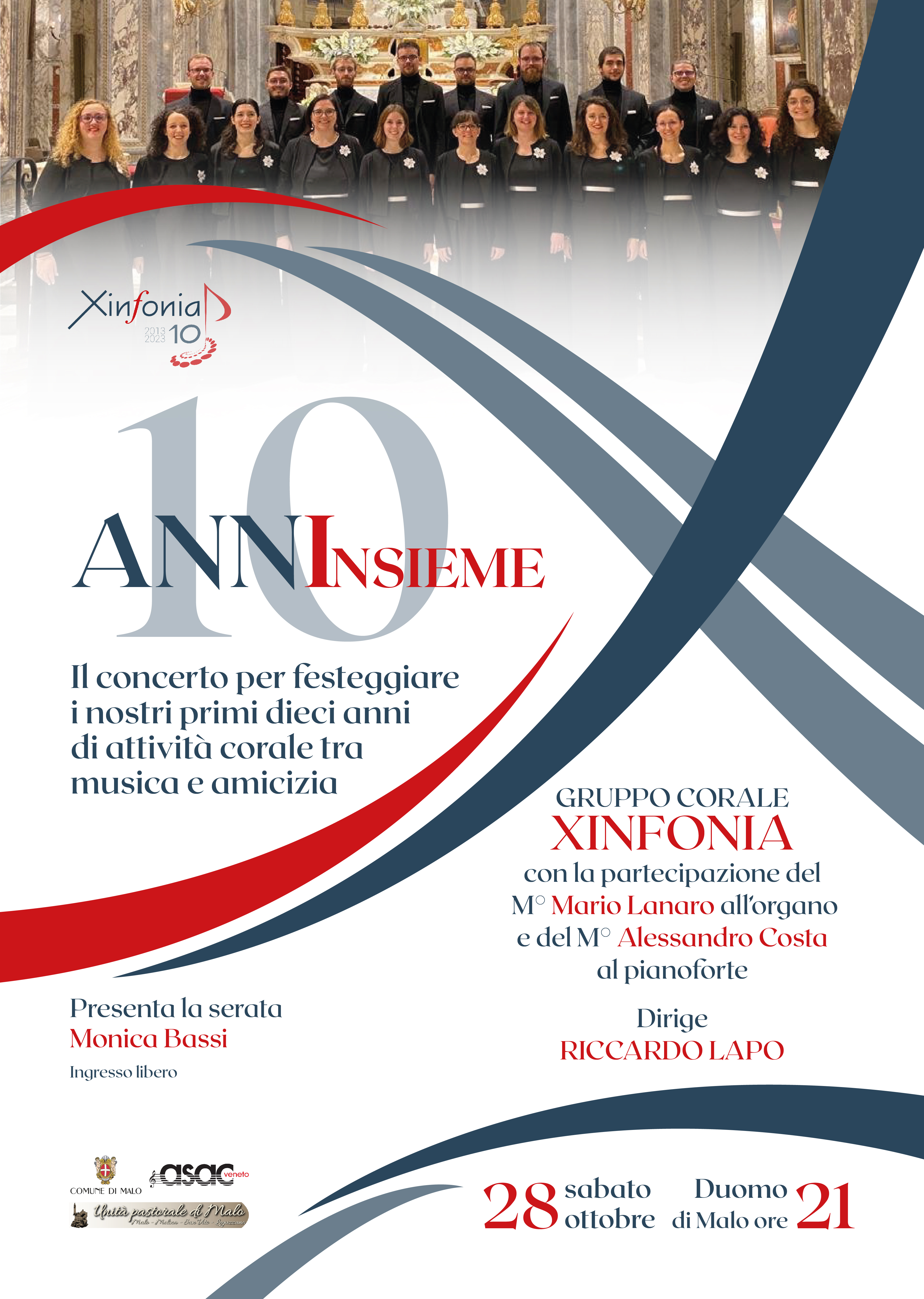 Gruppo corale Xinfonia: 10 anni insieme