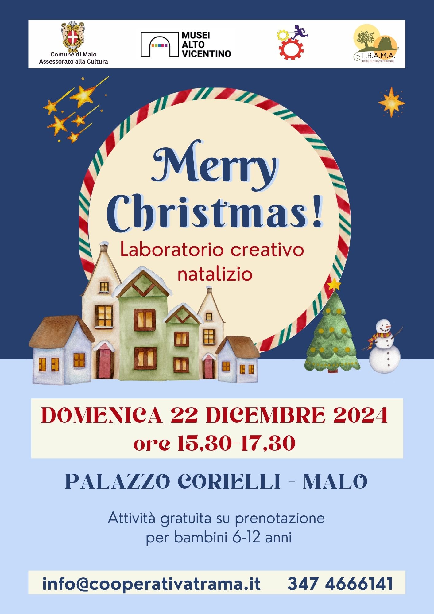 Merry Christmas. Laboratorio creativo natalizio per bambini dai 6 ai 12 anni