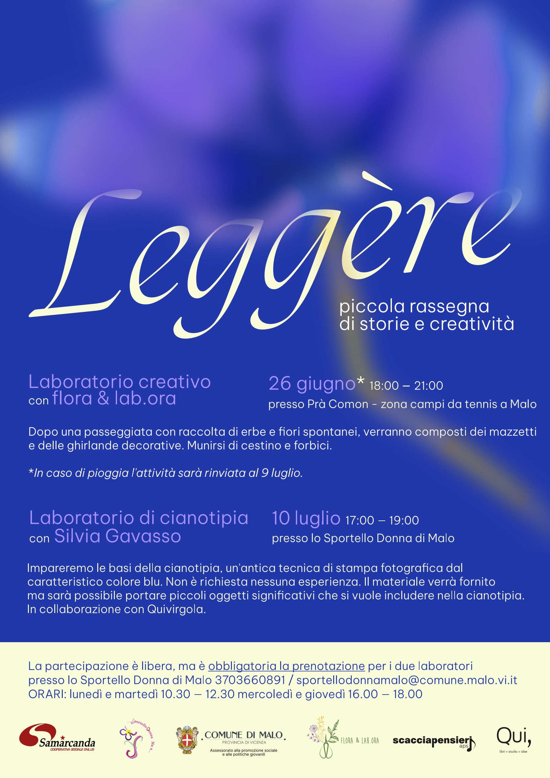 Leggère - piccola rassegna di storie e creatività.