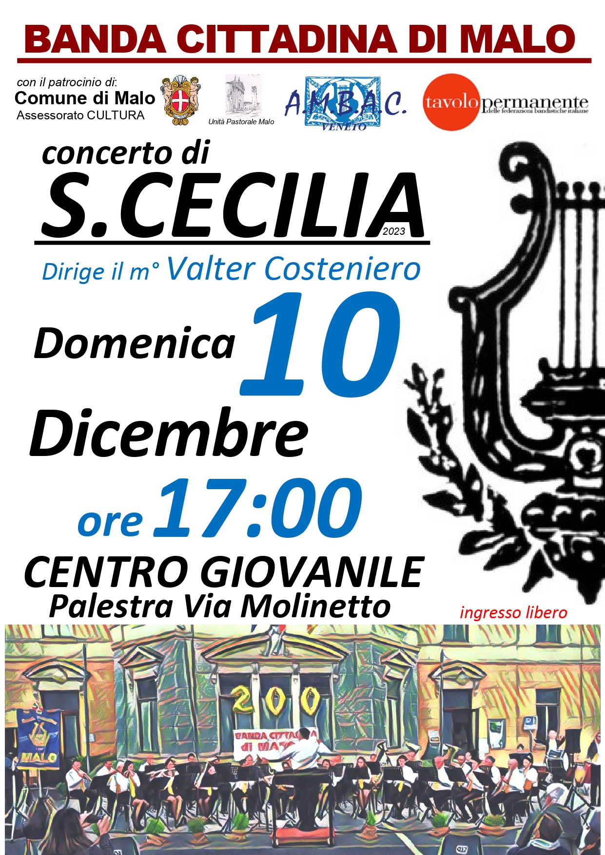 Concerto di Santa Cecilia - Banda Cittadina di Malo.