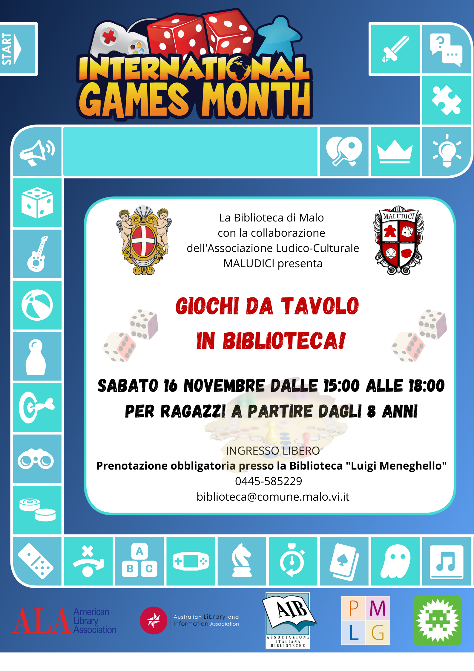International Games Month - giochi da tavolo