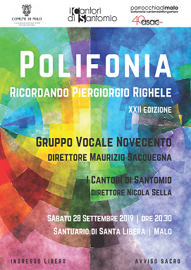 Polifonia. Ricordando Piergiorgio Righele. XXII edizione