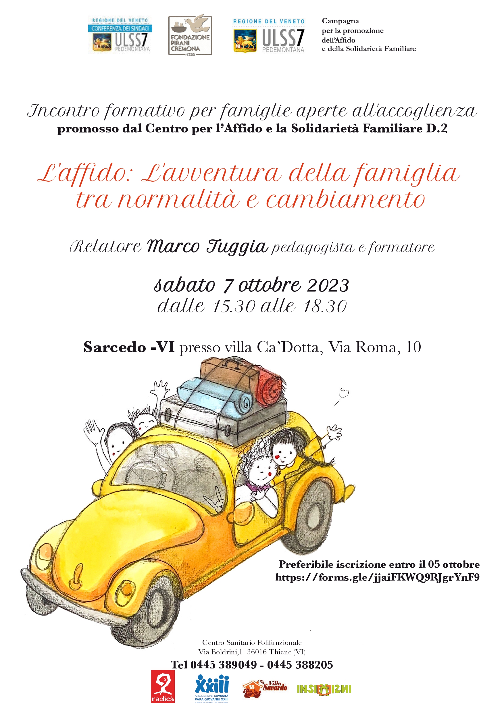 L'affido: l'avventura della famiglia affidataria tra normalità e cambiamento