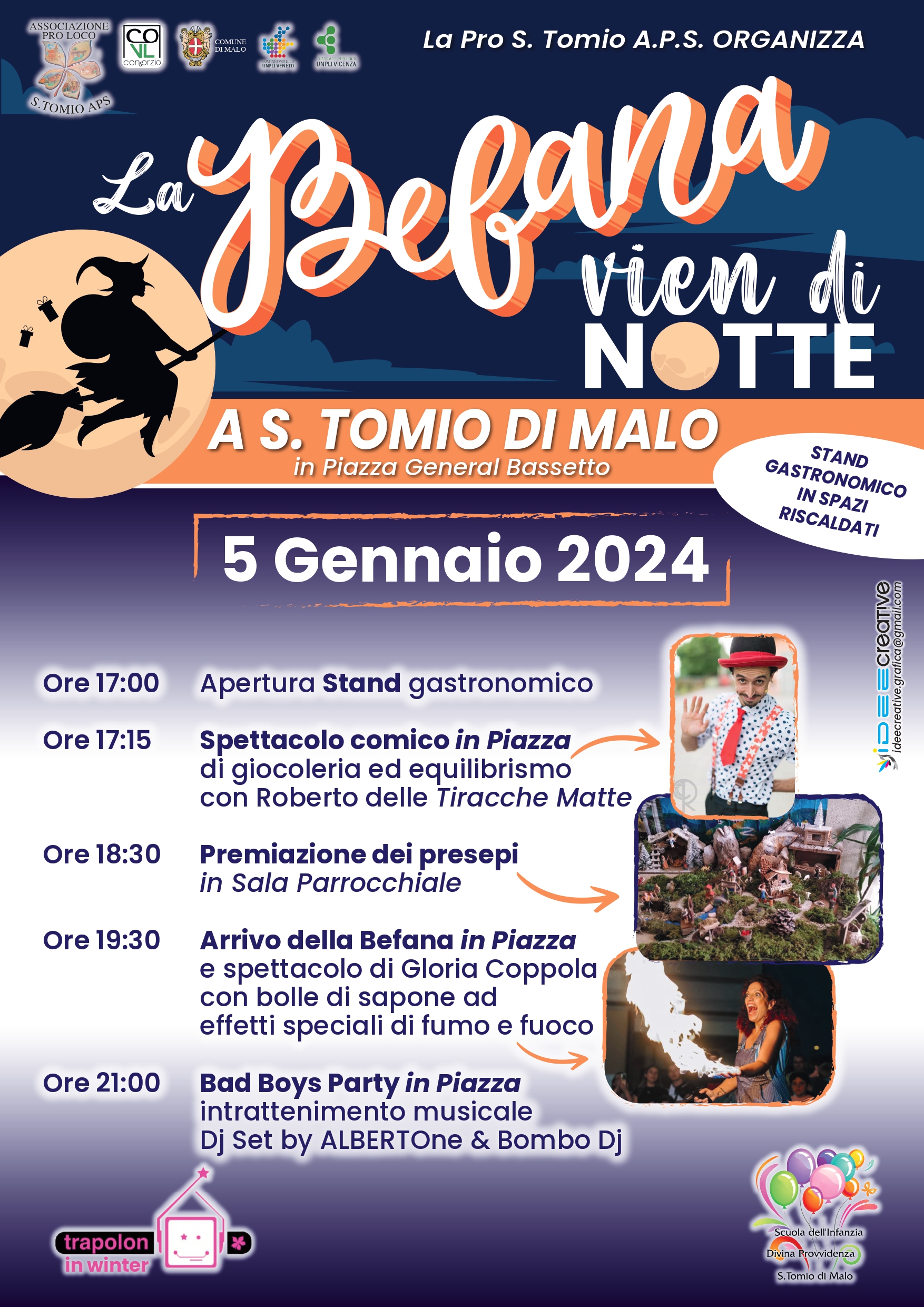 La Befana vien di notte...a San Tomio