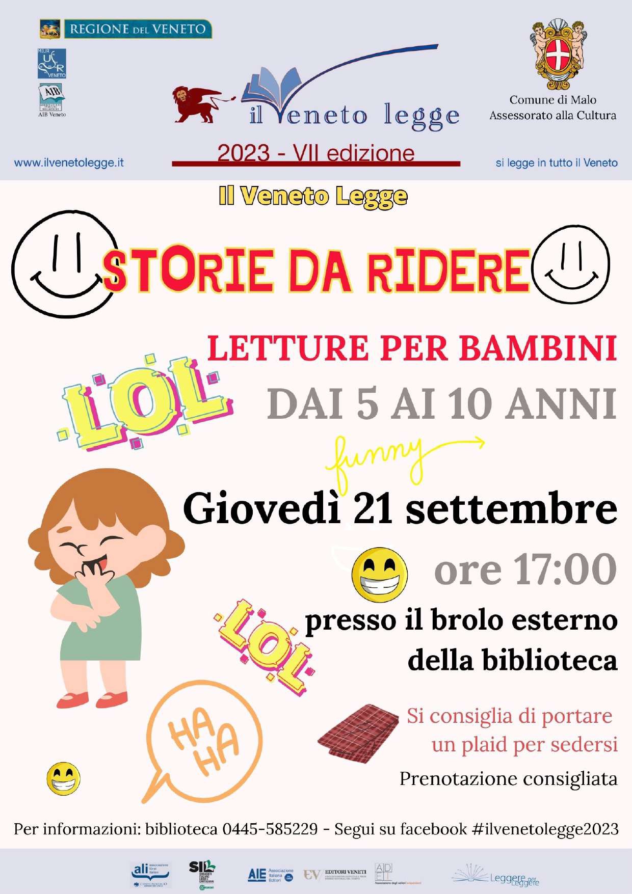 Il Veneto legge tutta l'estate. Letture per bambini dai 5 ai 10 anni 