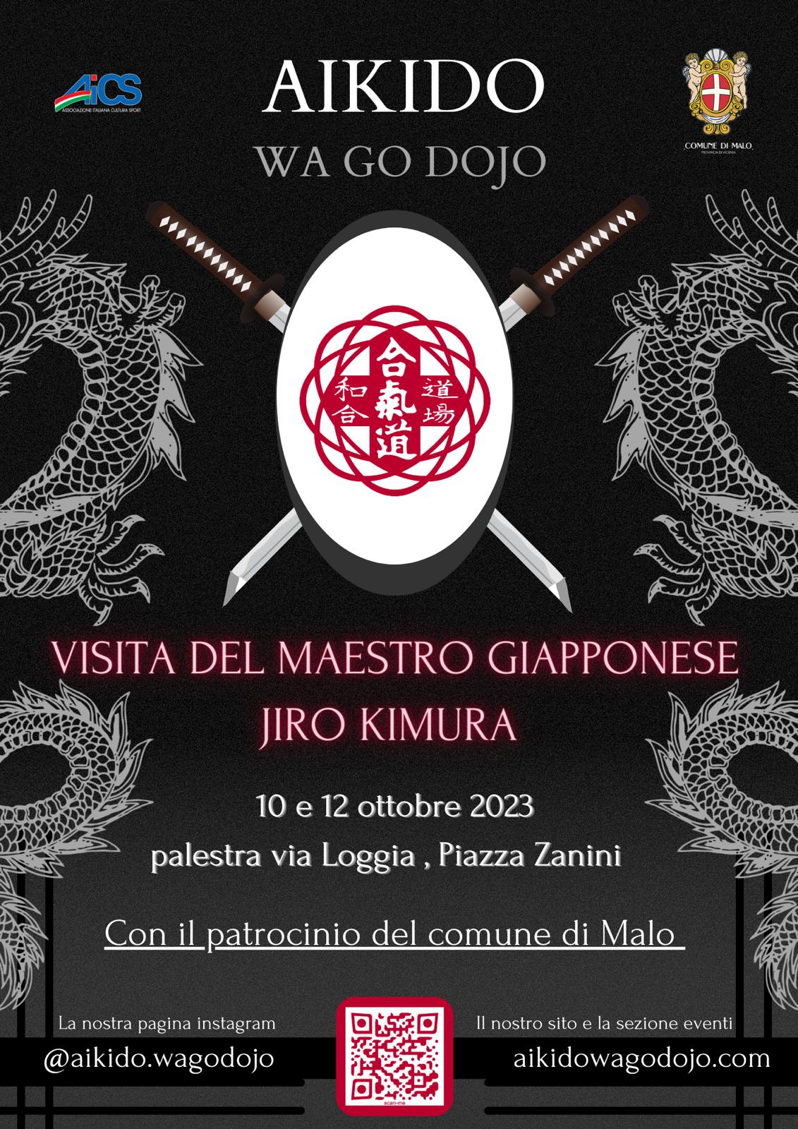 Aikido Wa Go Dojo: visita del maestro giapponese Jiro Kimura