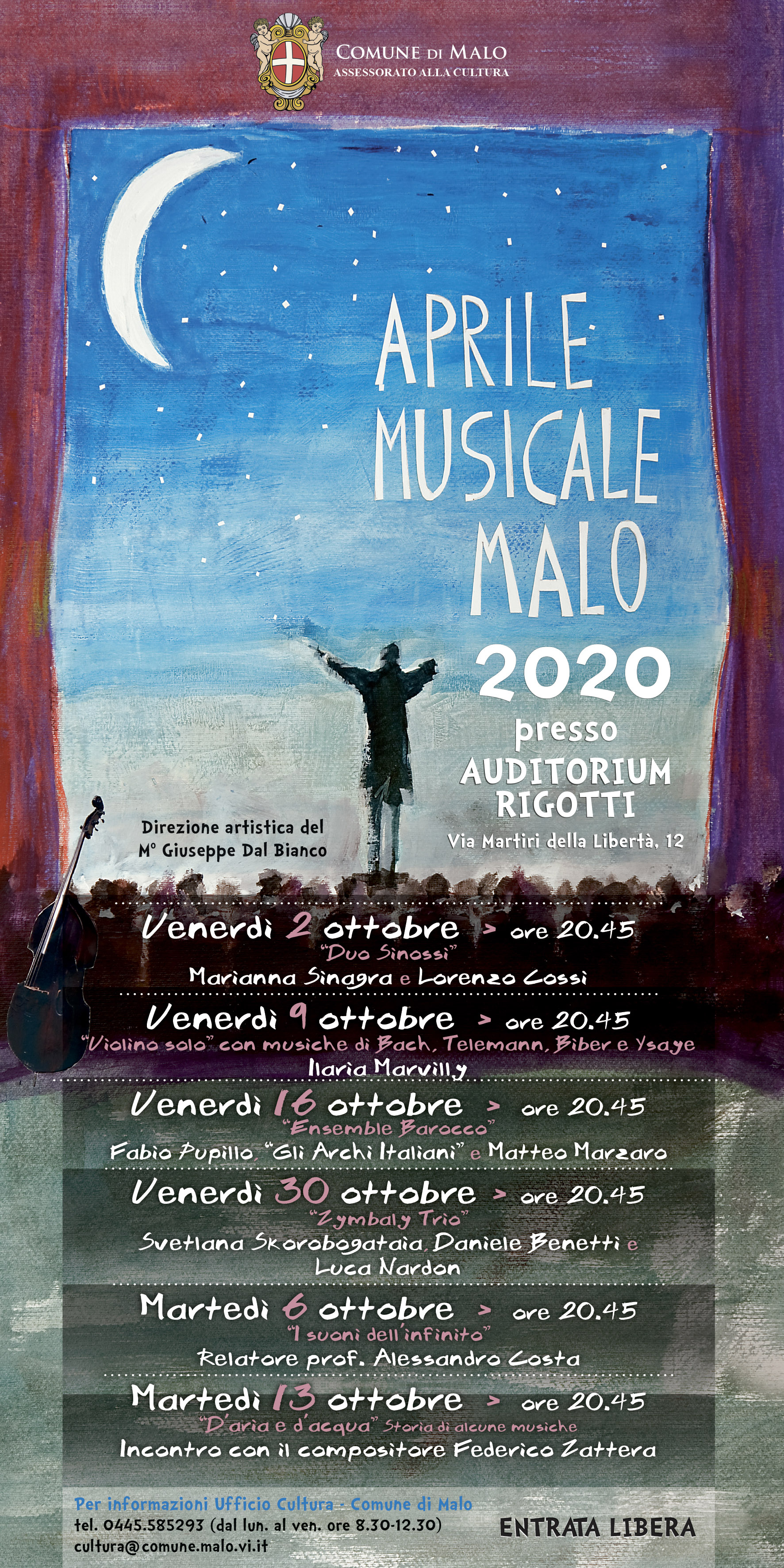 Aprile musicale 2020. Incontri collaterali