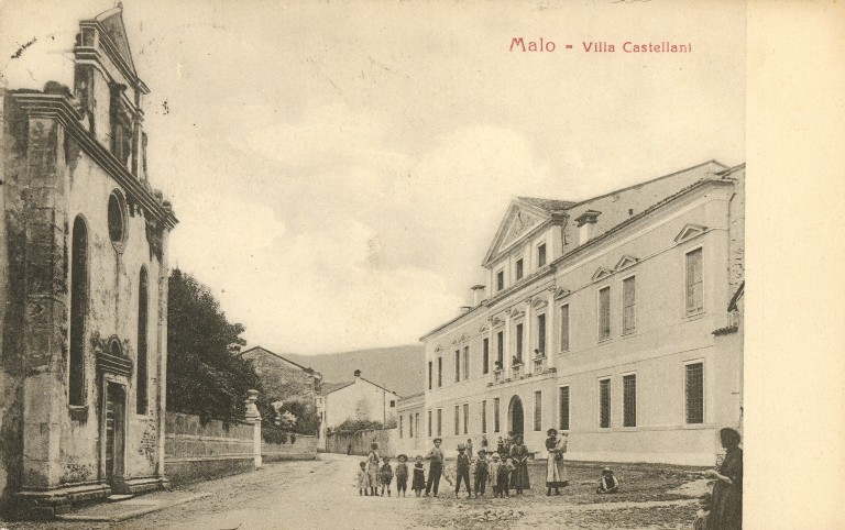 Villa Castellani ora Fancon Via Muzana