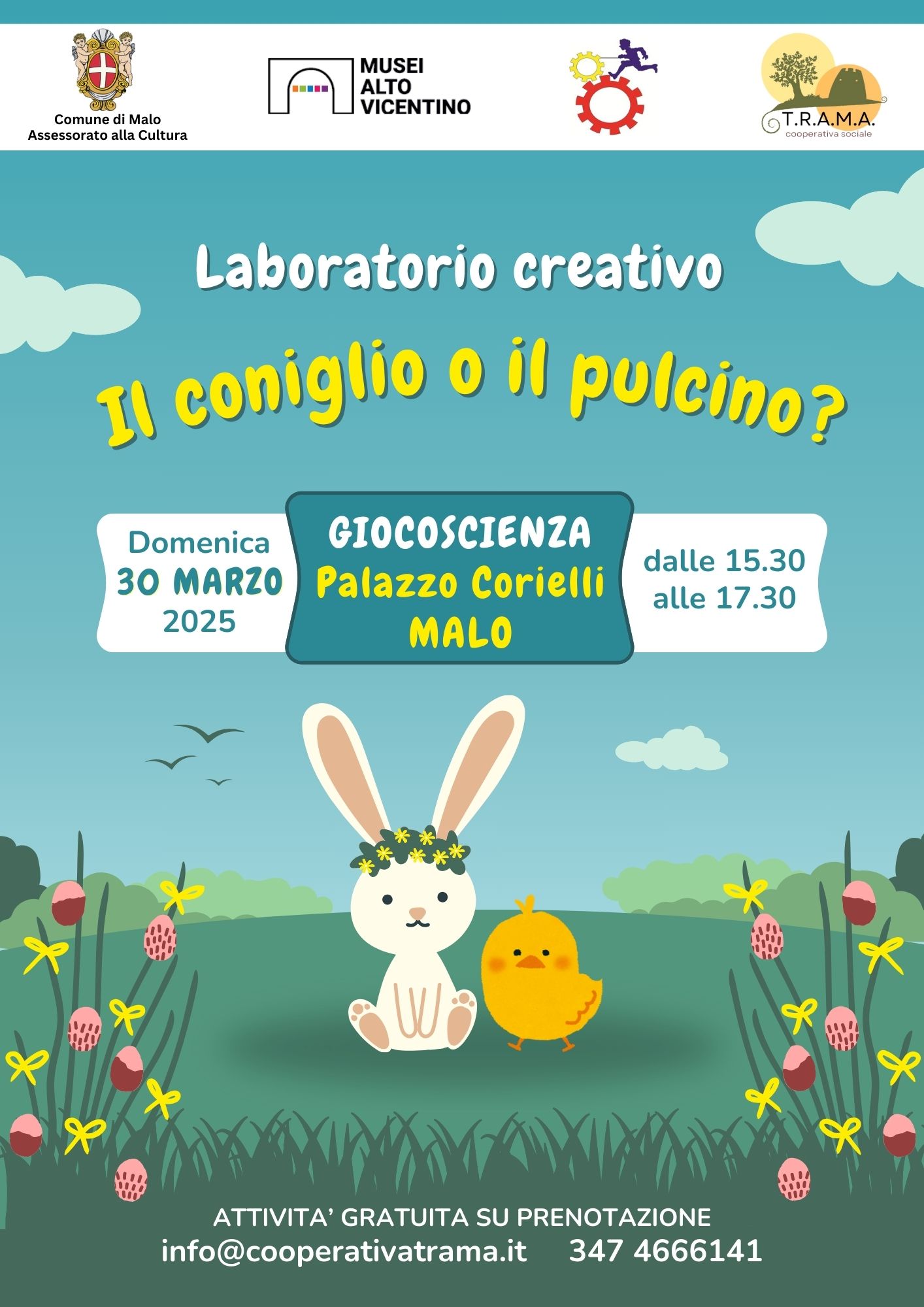 Laboratorio creativo - Giocoscienza - Il coniglio o il pulcino?