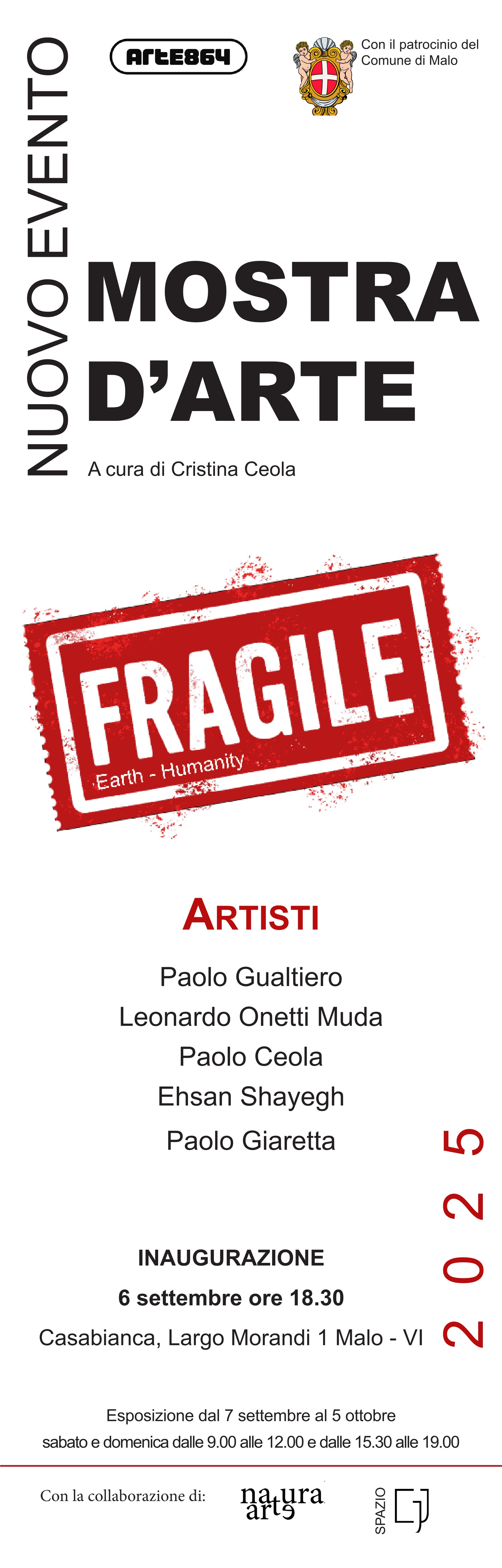 FRAGILE - Mostra d'Arte.