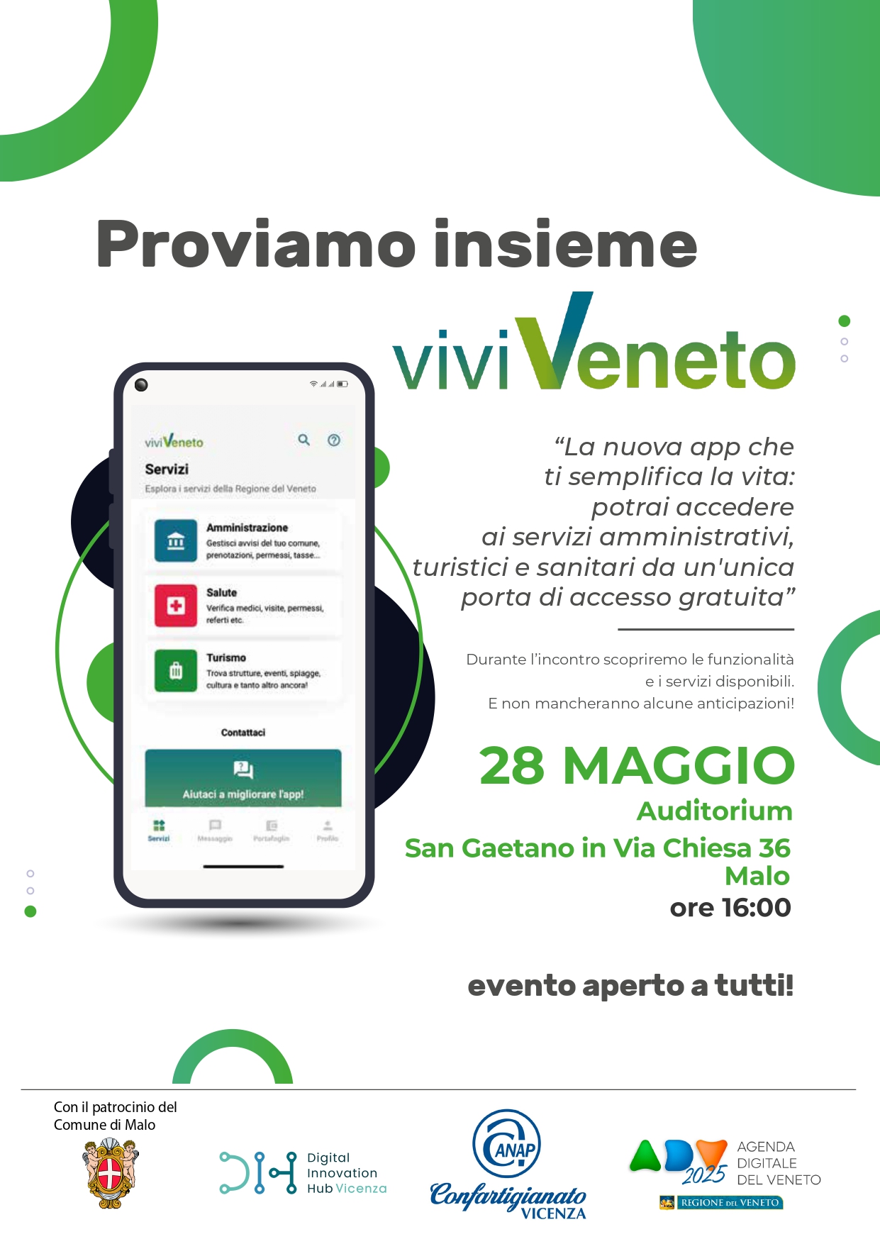 ViviVeneto: "La nuova App che ti semplifica la vita".