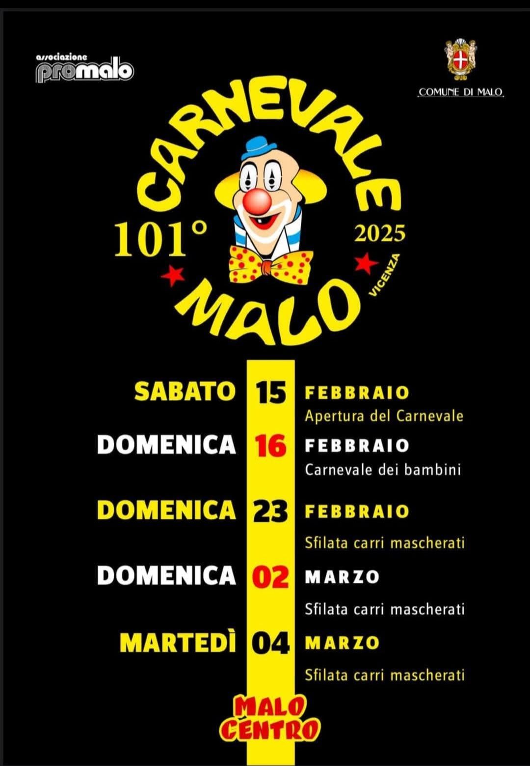 101° Carnevale di Malo