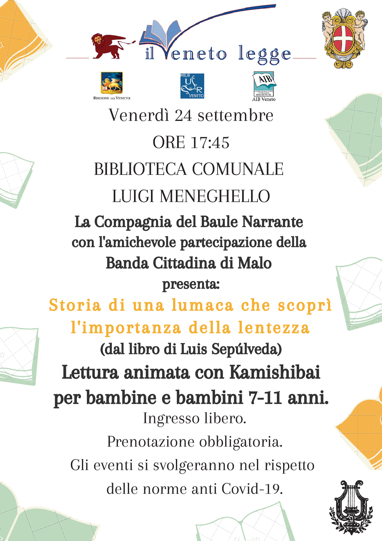 Torna in biblioteca la Compagnia del Baule Narrante