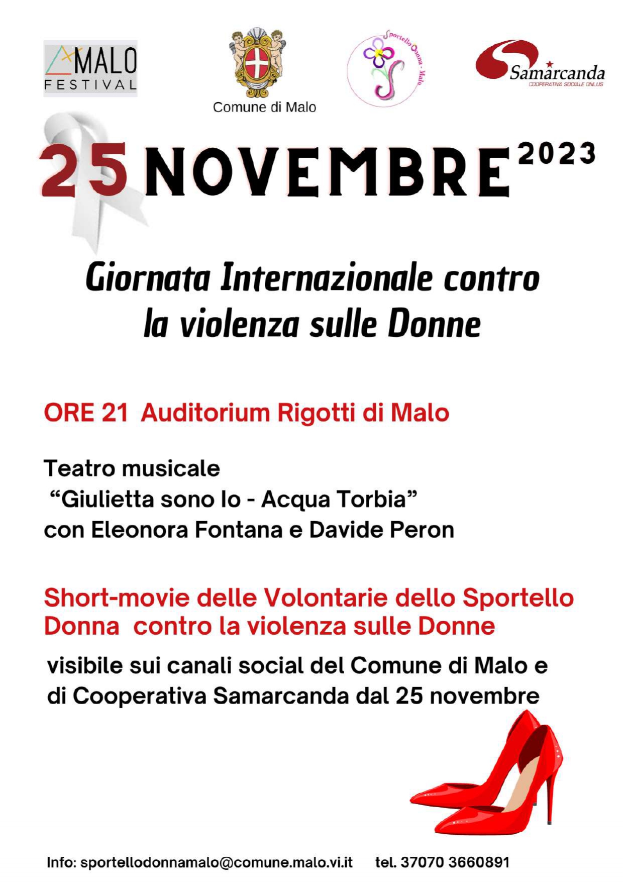 Giornata Internazionale contro la violenza sulle donne