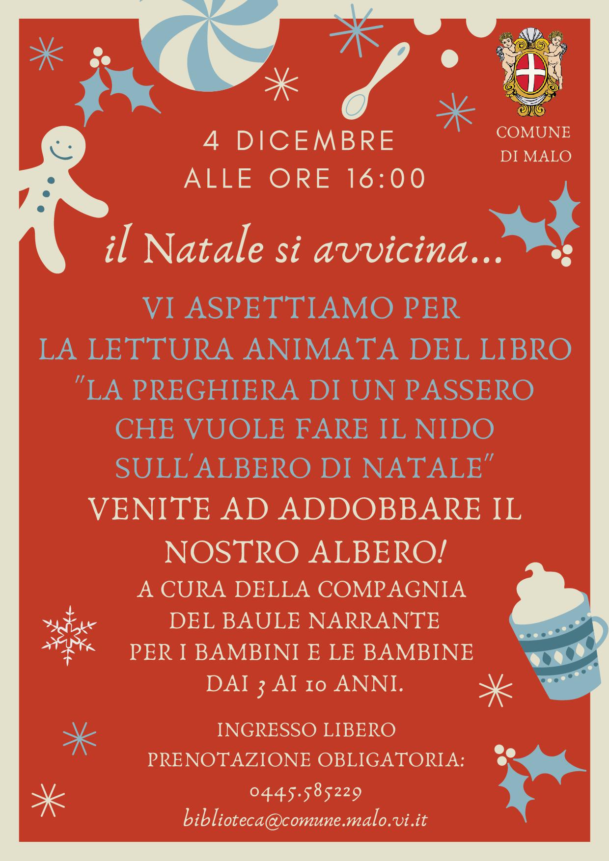 Il Natale si avvicina. Lettura animata con La Compagnia del Baule narrante