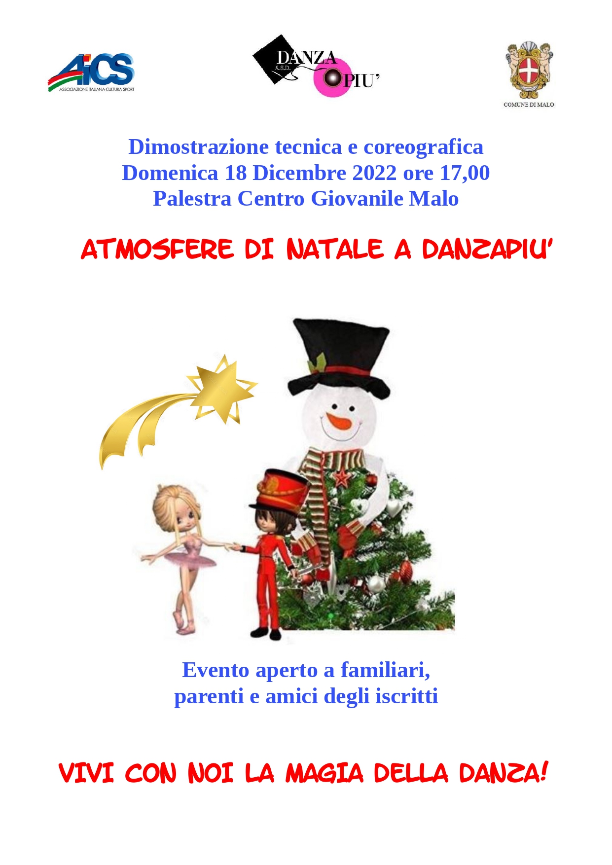 Atmosfere di Natale a Danzapiù