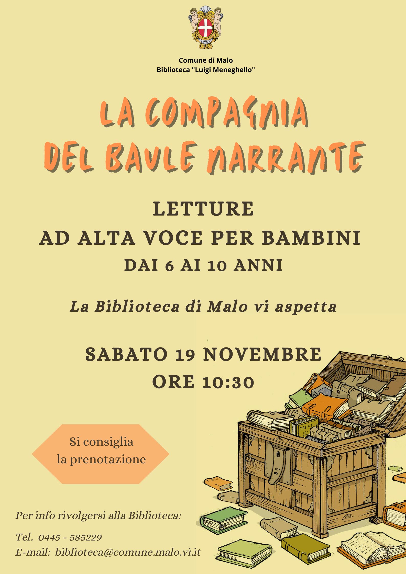 Letture ad alta voce- La Compagnia del Baule Narrente