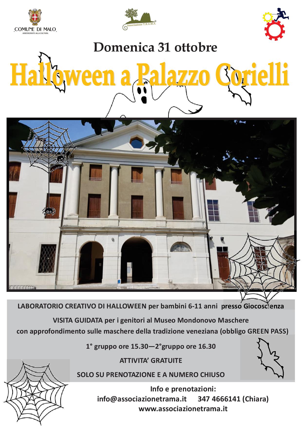 	Halloween a Palazzo Corielli. Laboratorio creativo