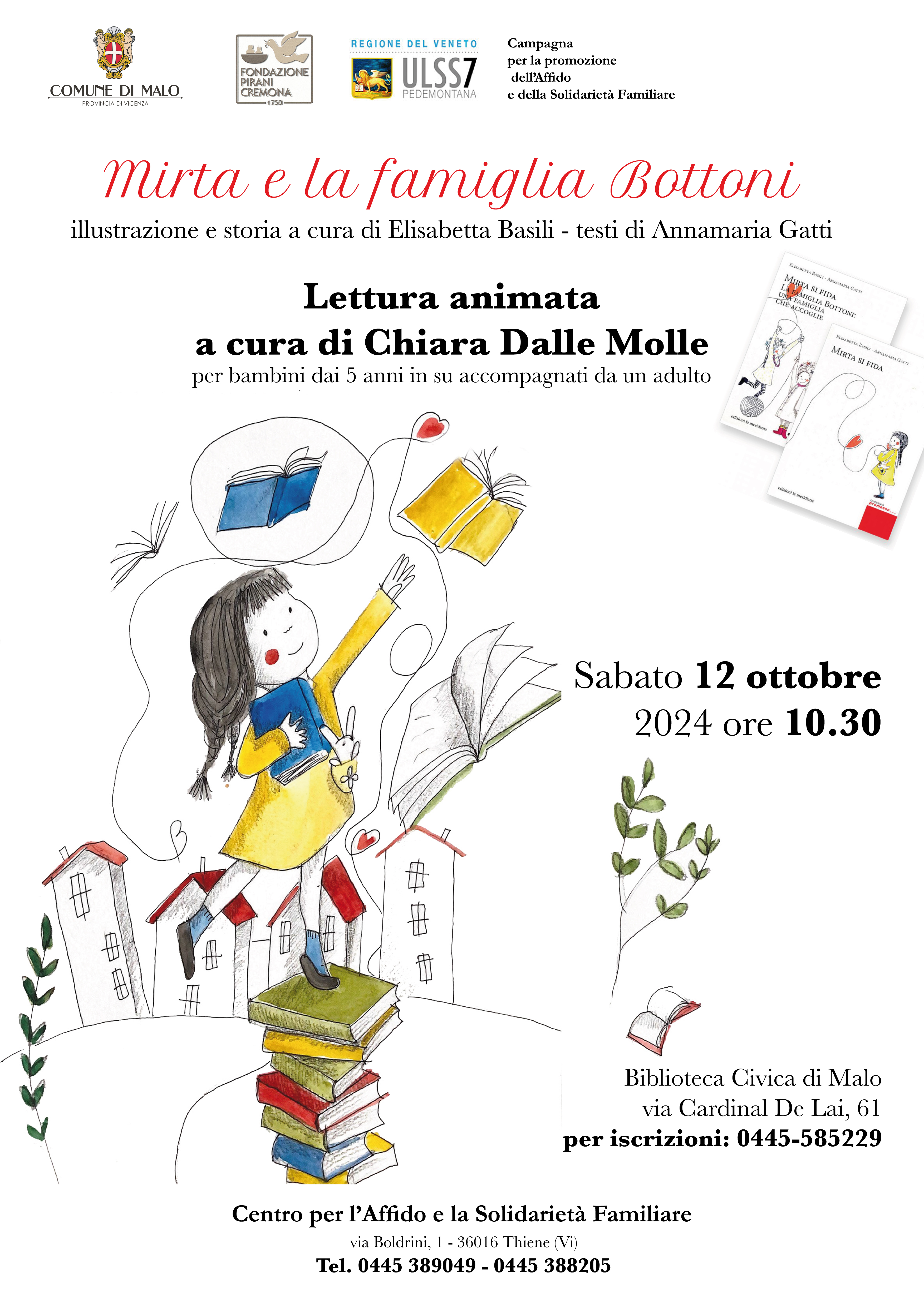 Mirta e la famiglia Bottoni. Lettura animata e piccolo laboratorio per bambini dai 5 anni