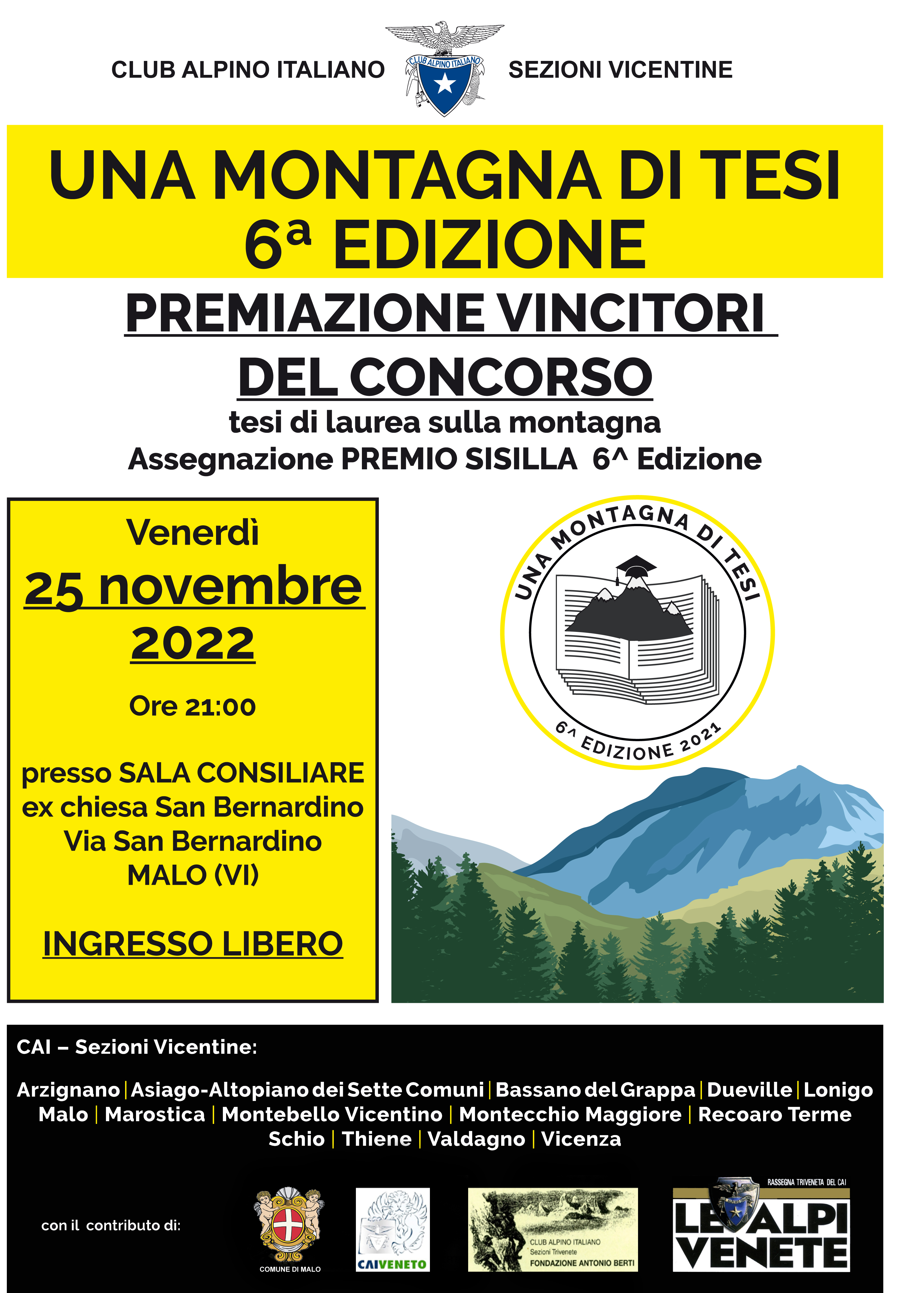 Premiazione vincitori del concorso 