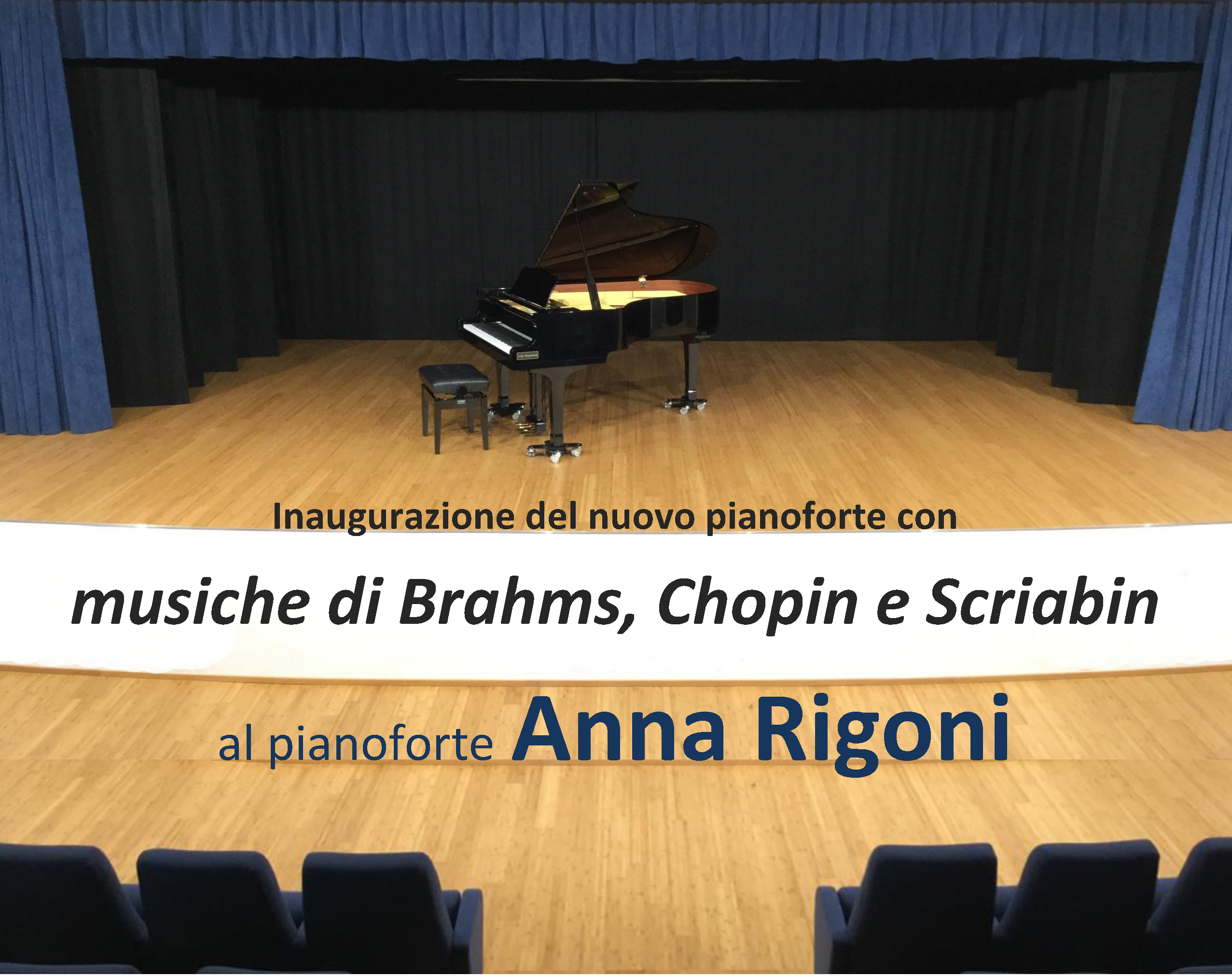 Auditorium Rigotti: Viaggio nell'anima romantica. Concerto di inaugurazione del nuovo pianoforte
