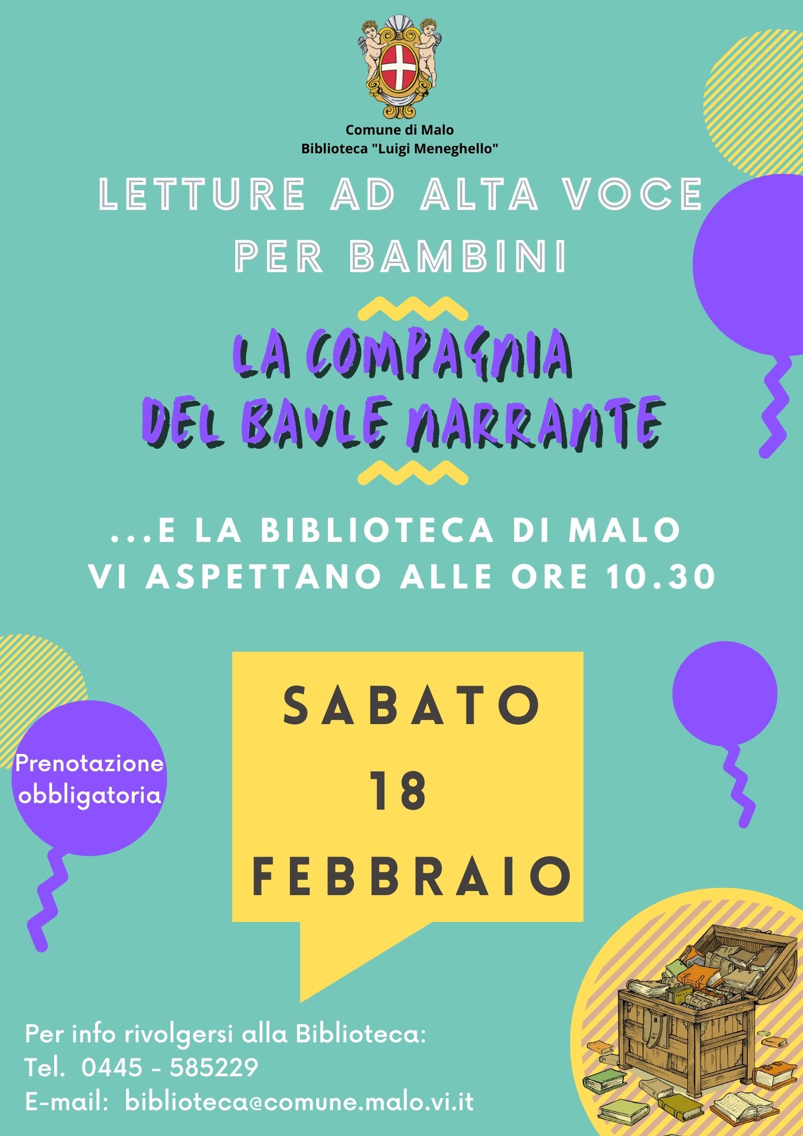 Letture ad alta voce- La Compagnia del Baule Narrante