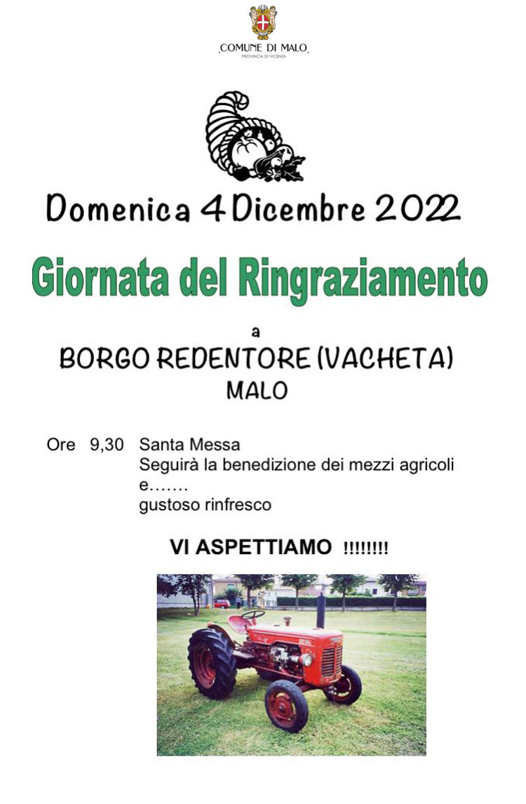 Giornata del Ringraziamento a Borgo Redentore