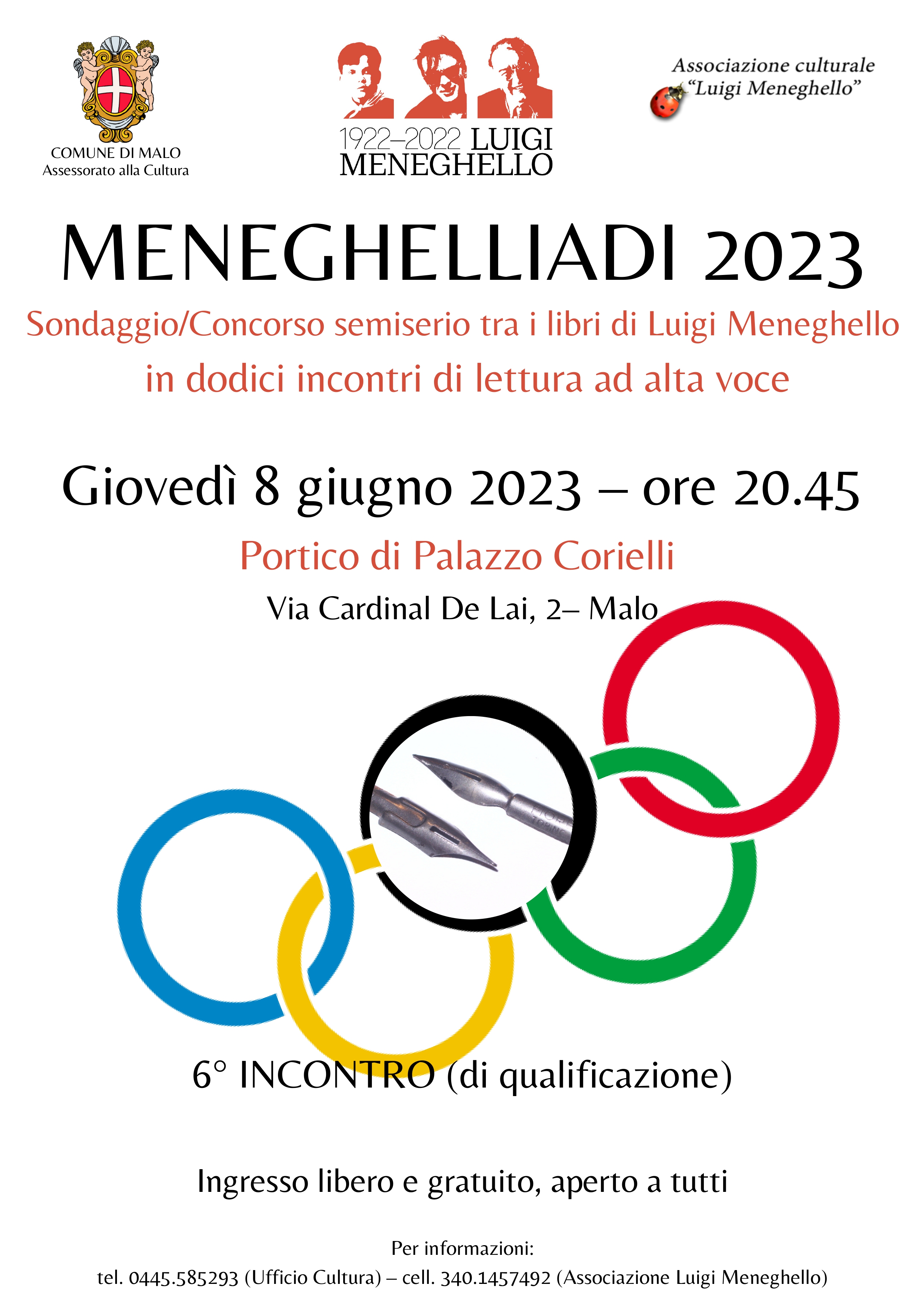 Meneghelliadi 2023. 6° incontro (di qualificazione)