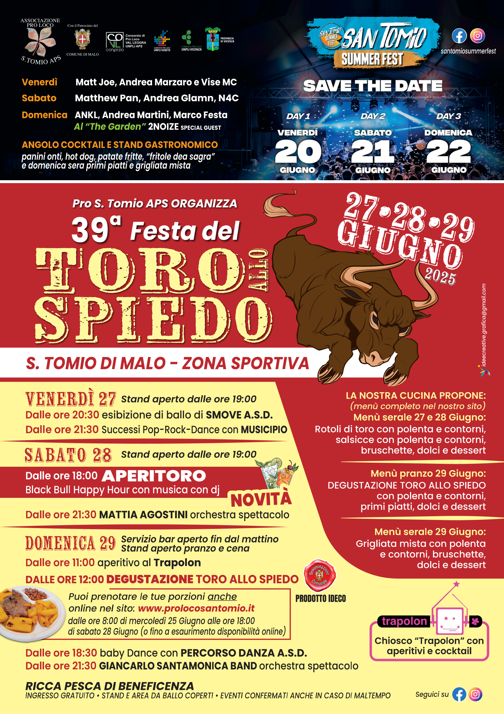 39^ Festa del toro allo spiedo