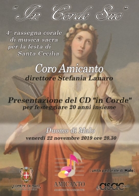 In corde suo. 4ª rassegna corale di musica sacra per la festa di Santa Cecilia