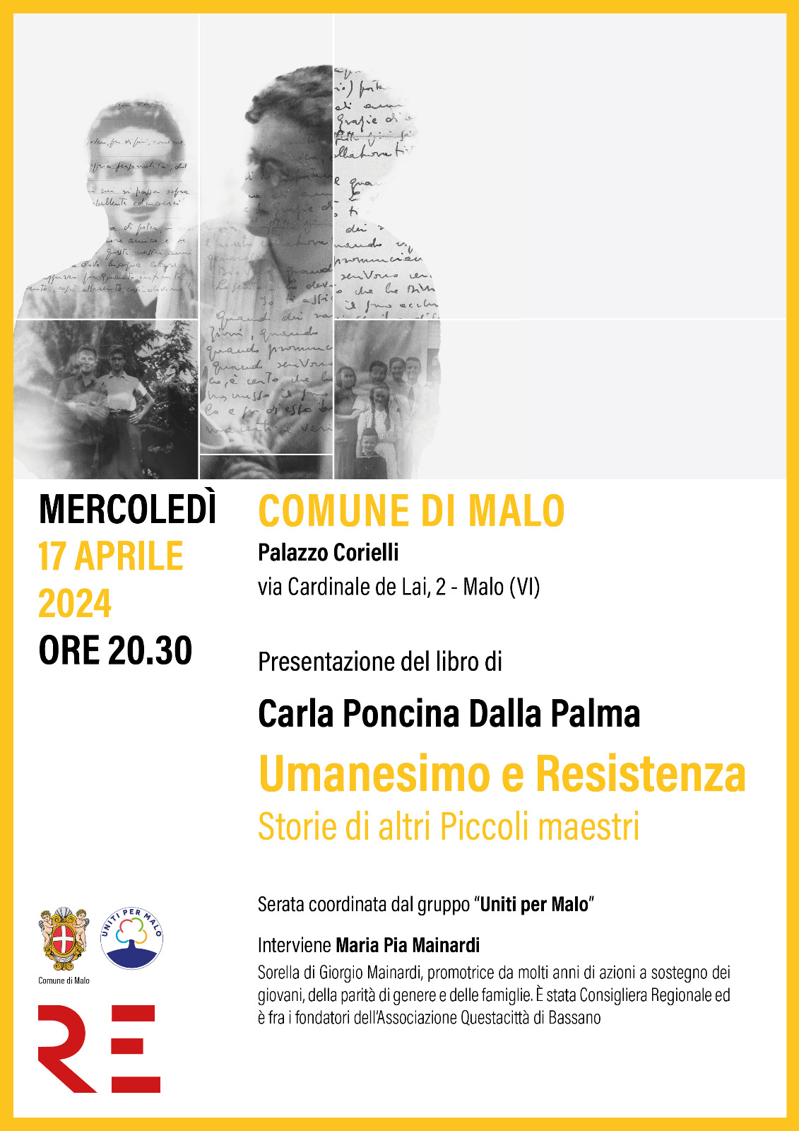 Presentazione del libro: Umanesimo e Resistenza.