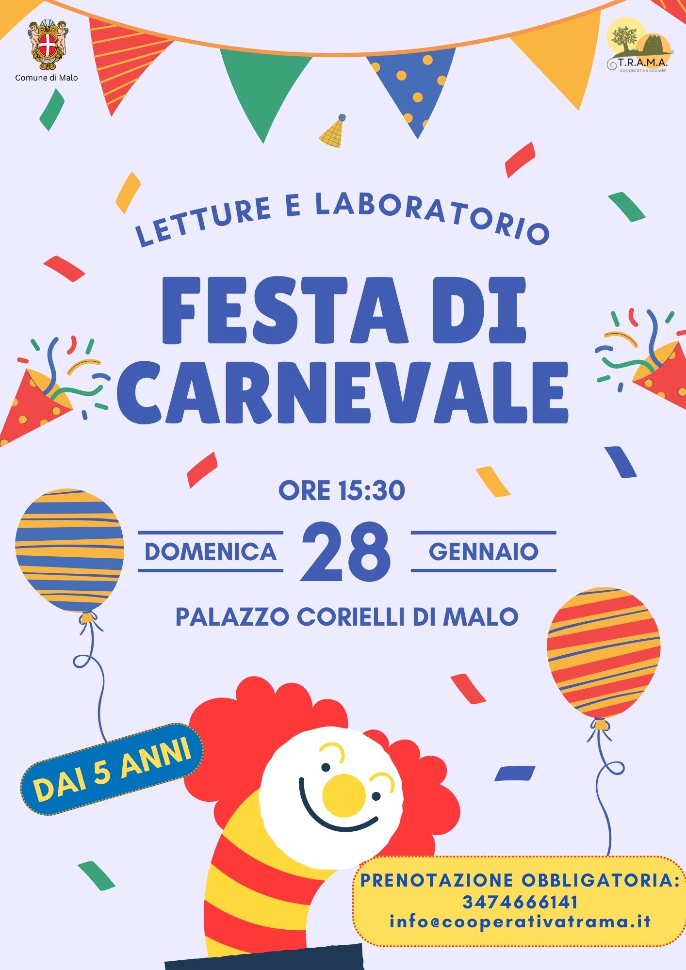 Giocoscienza. Festa di Carnevale