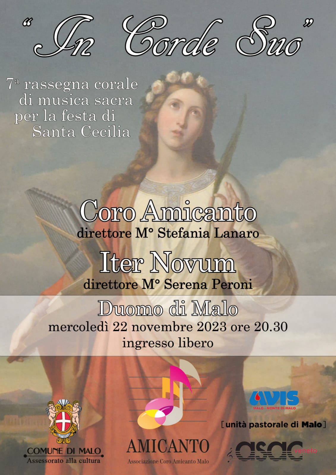 In corde suo. 7ª rassegna corale di musica sacra per la Festa di Santa Cecilia