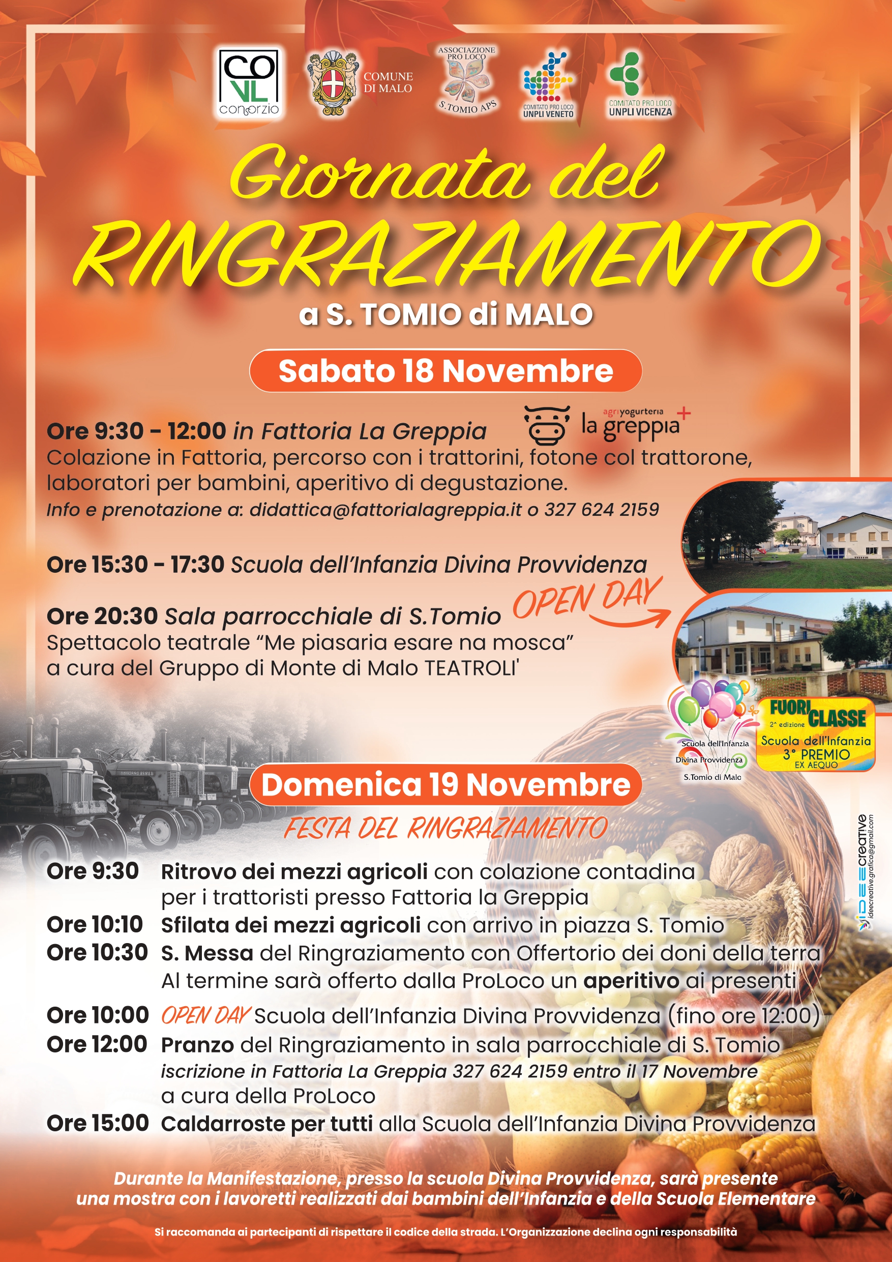 Giornata del Ringraziamento a San Tomio di Malo