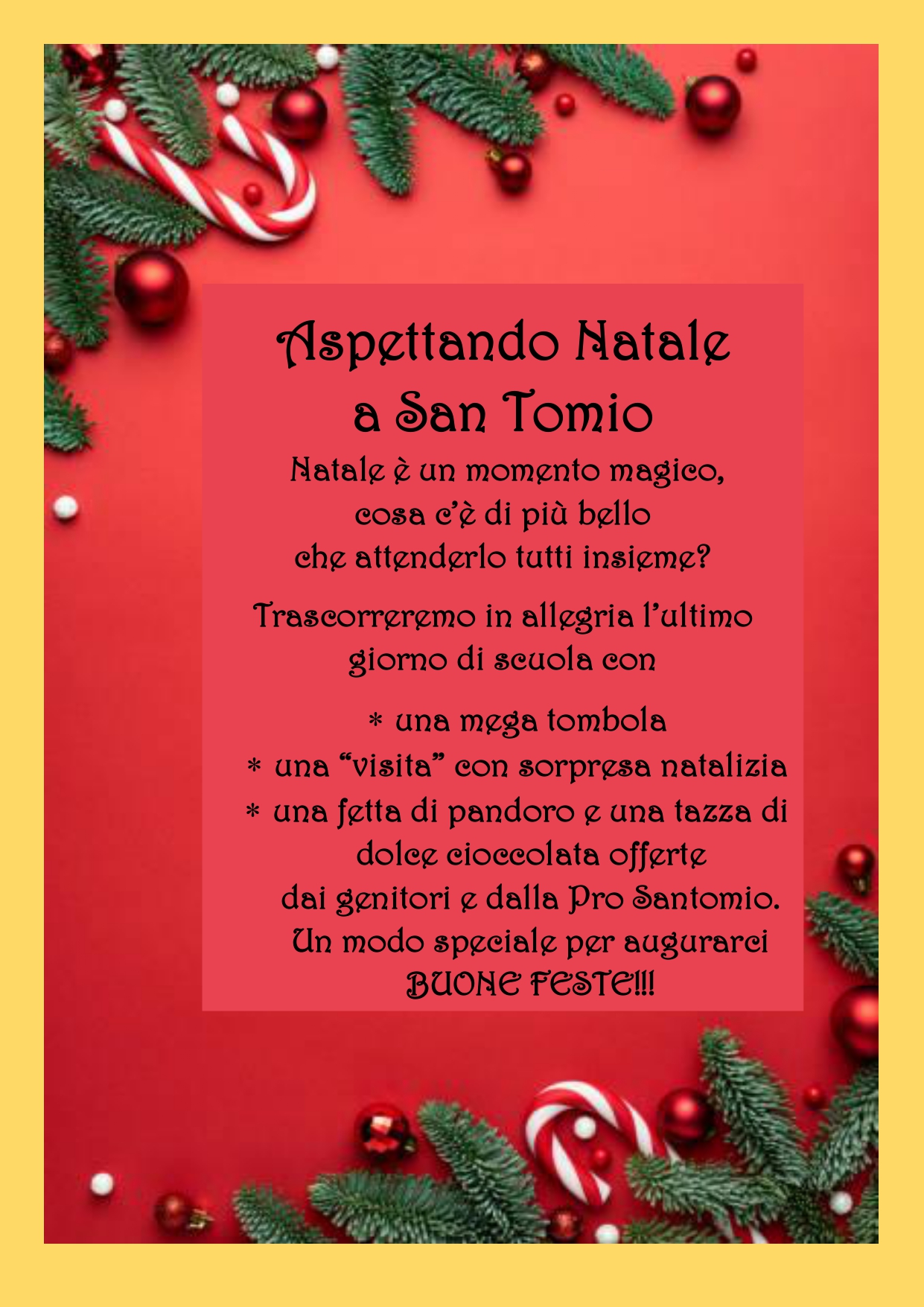 Scuola primaria di San Tomio: aspettando Natale