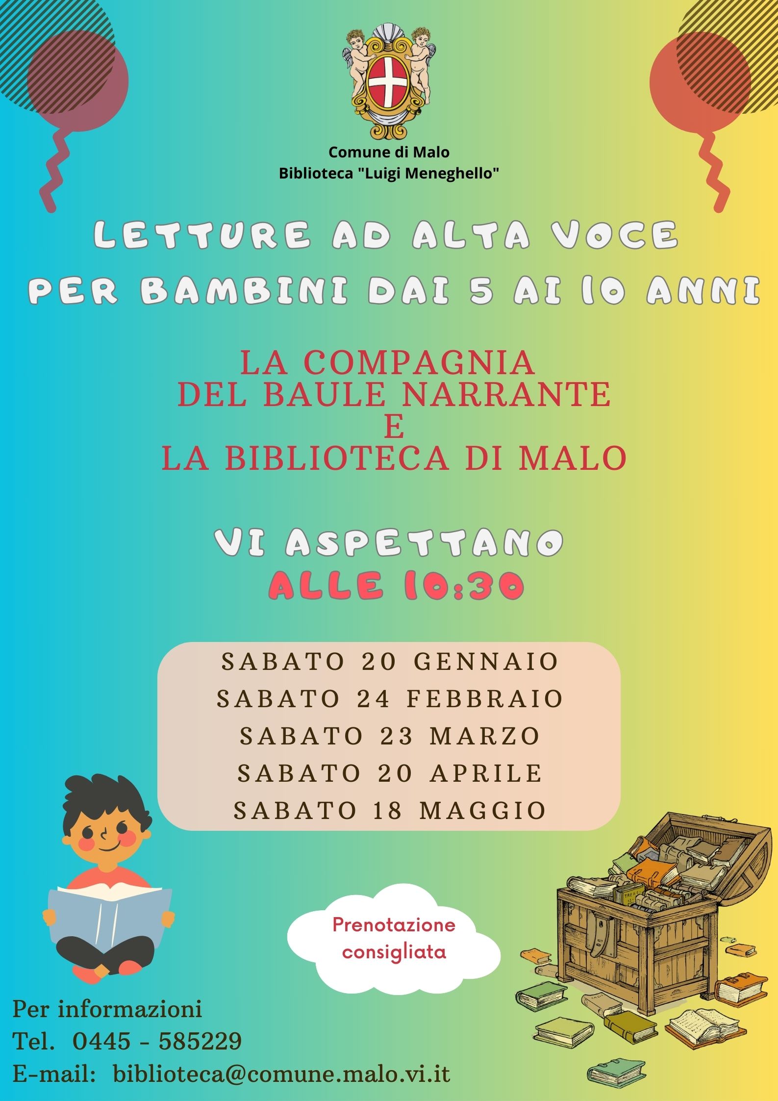 Letture ad alta voce- La Compagnia del Baule Narrante