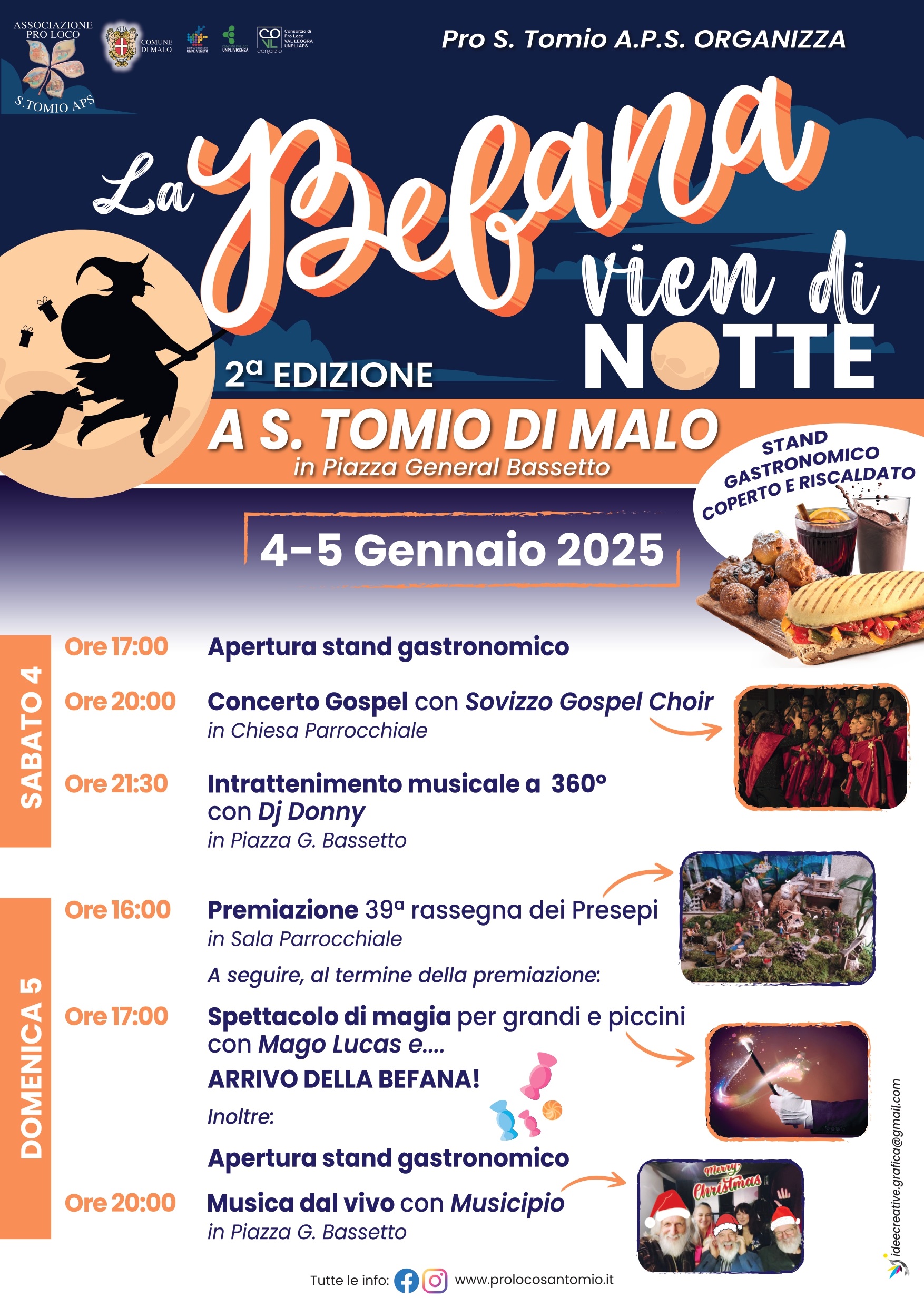 La befana vien di notte... a San Tomio di Malo.