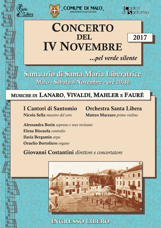 Concerto del 4 novembre 2017