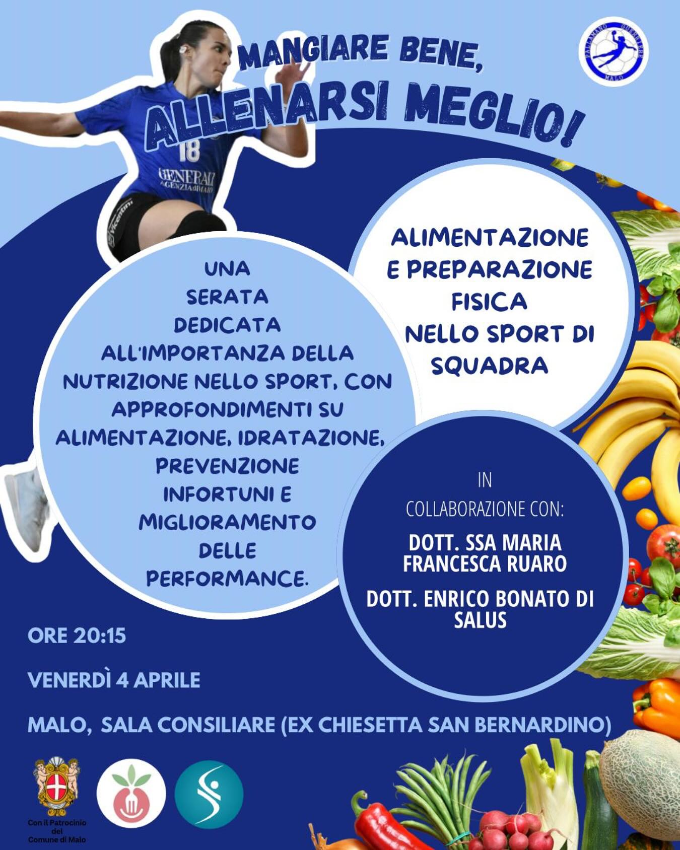 Mangiare bene, ALLENARSI MEGLIO