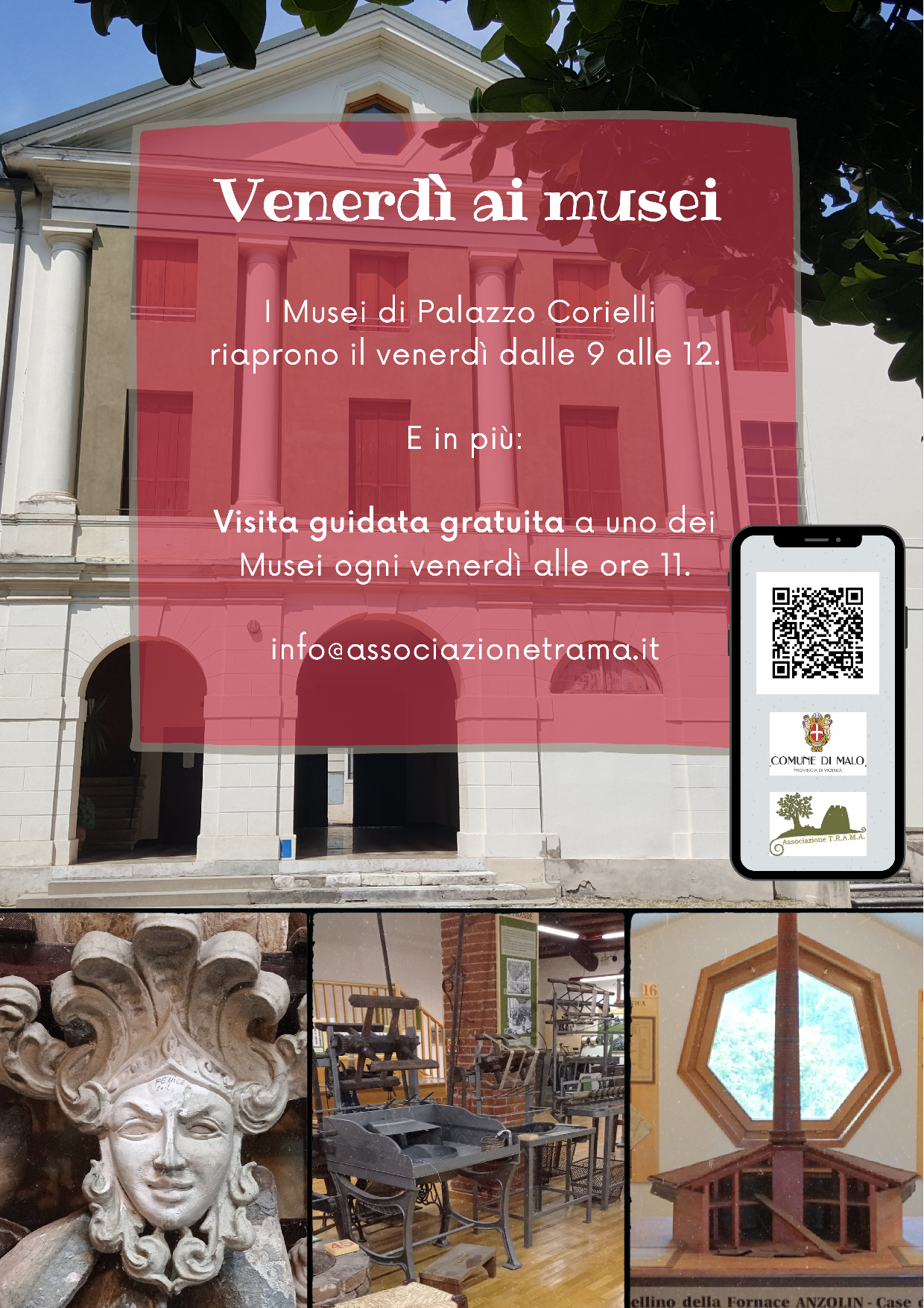 I Musei di Palazzo Corielli riaprono il venerdì