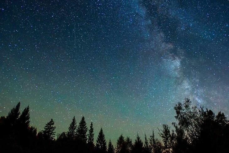 Cielo stellato di agosto