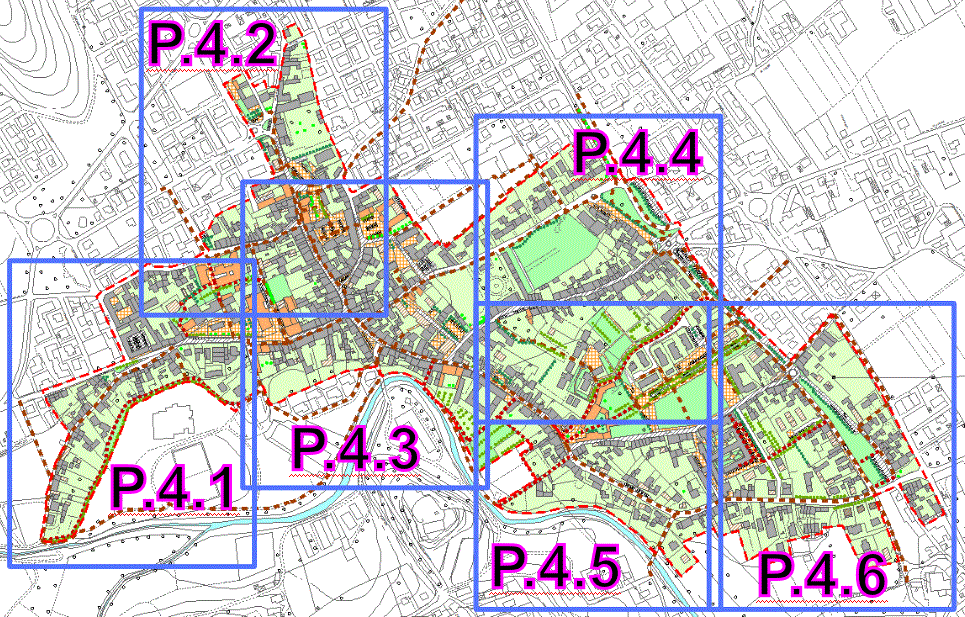 Planimetria Piano di Recupero Centro Storico