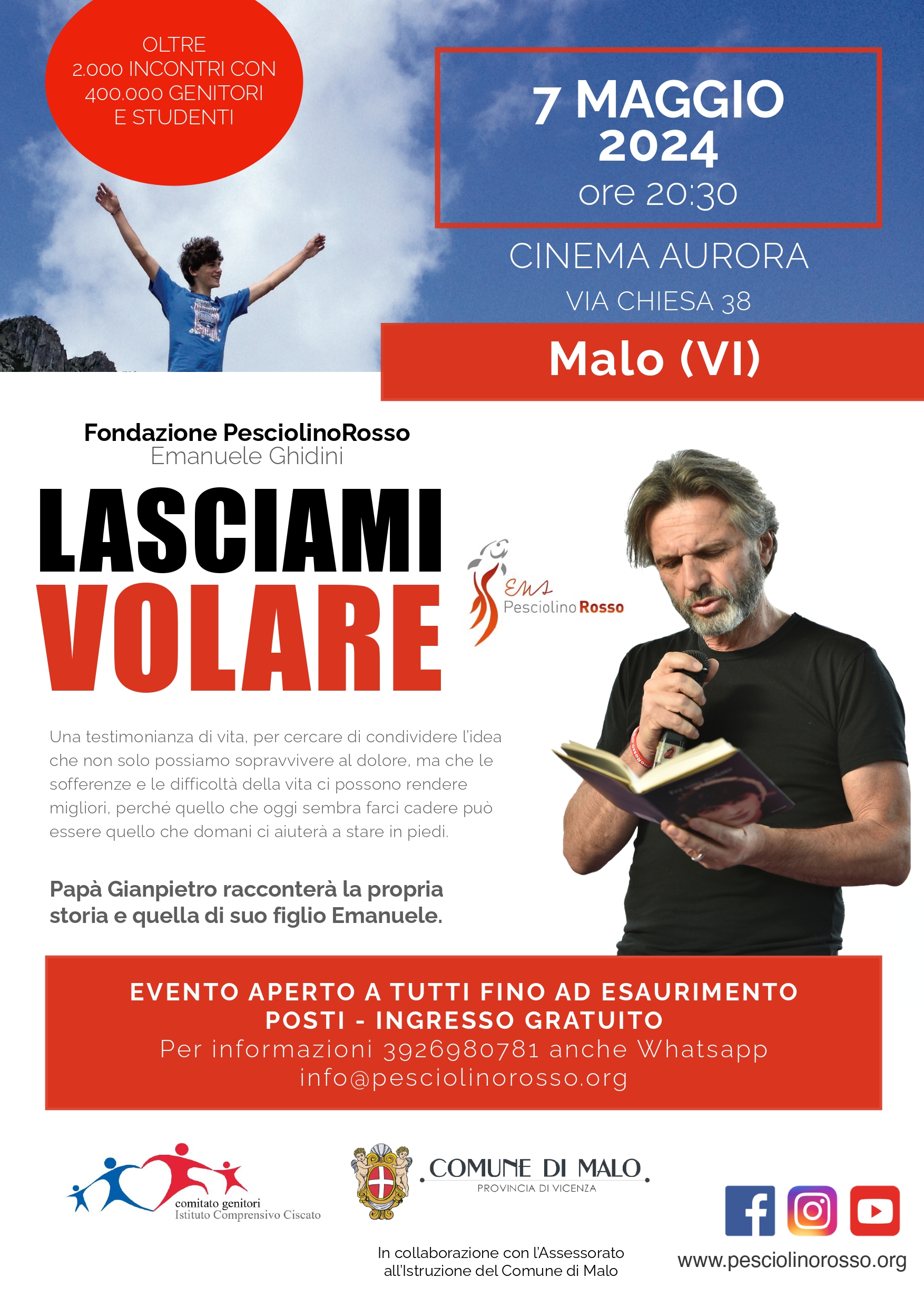 Lasciami Volare - Fondazione PesciolinoRosso