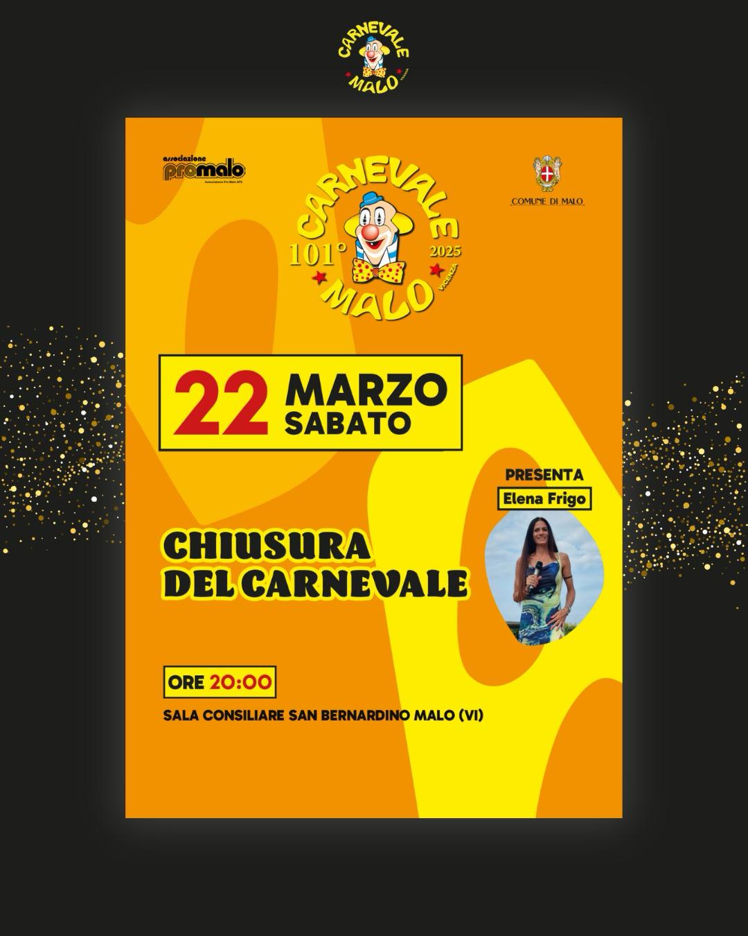 Chiusura del Carnevale