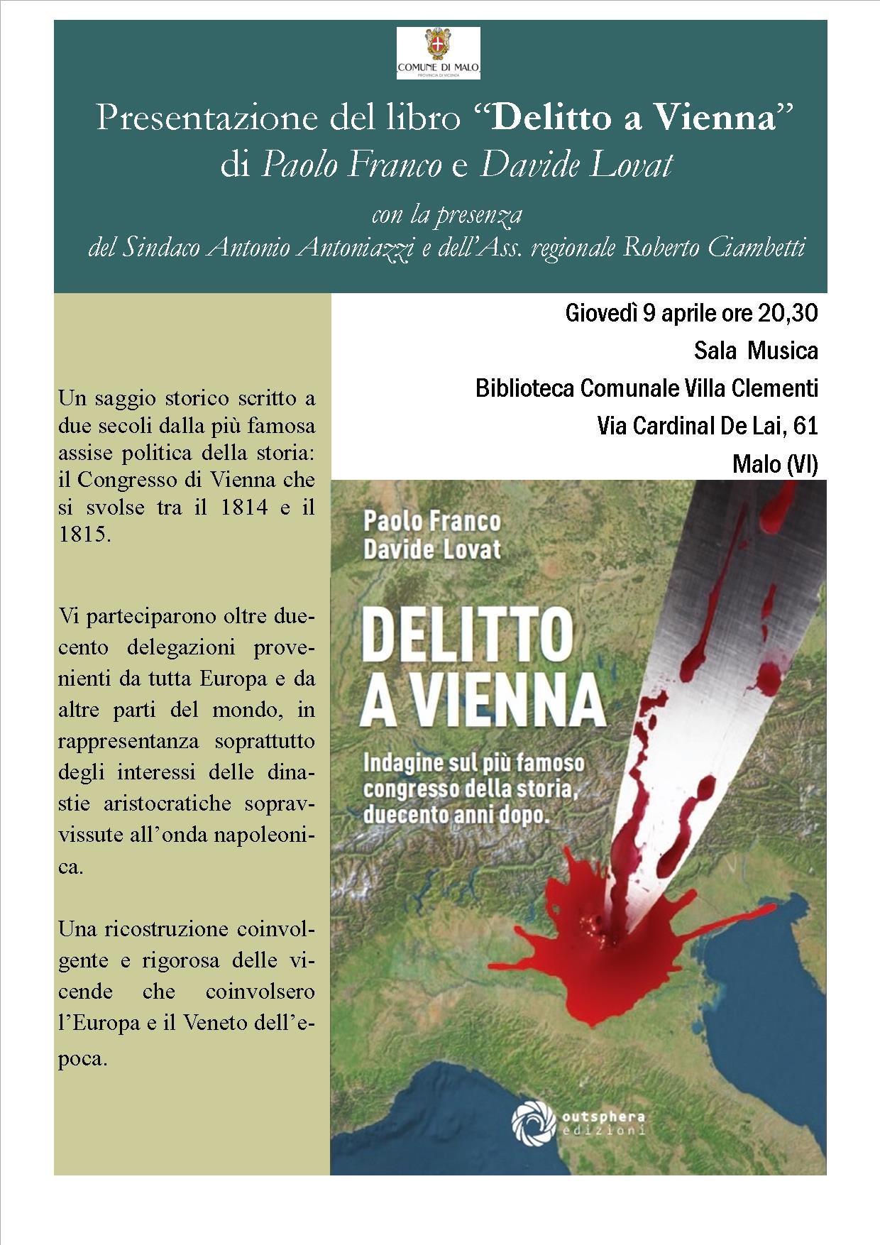 Presentazione libro Delitto a Vienna
