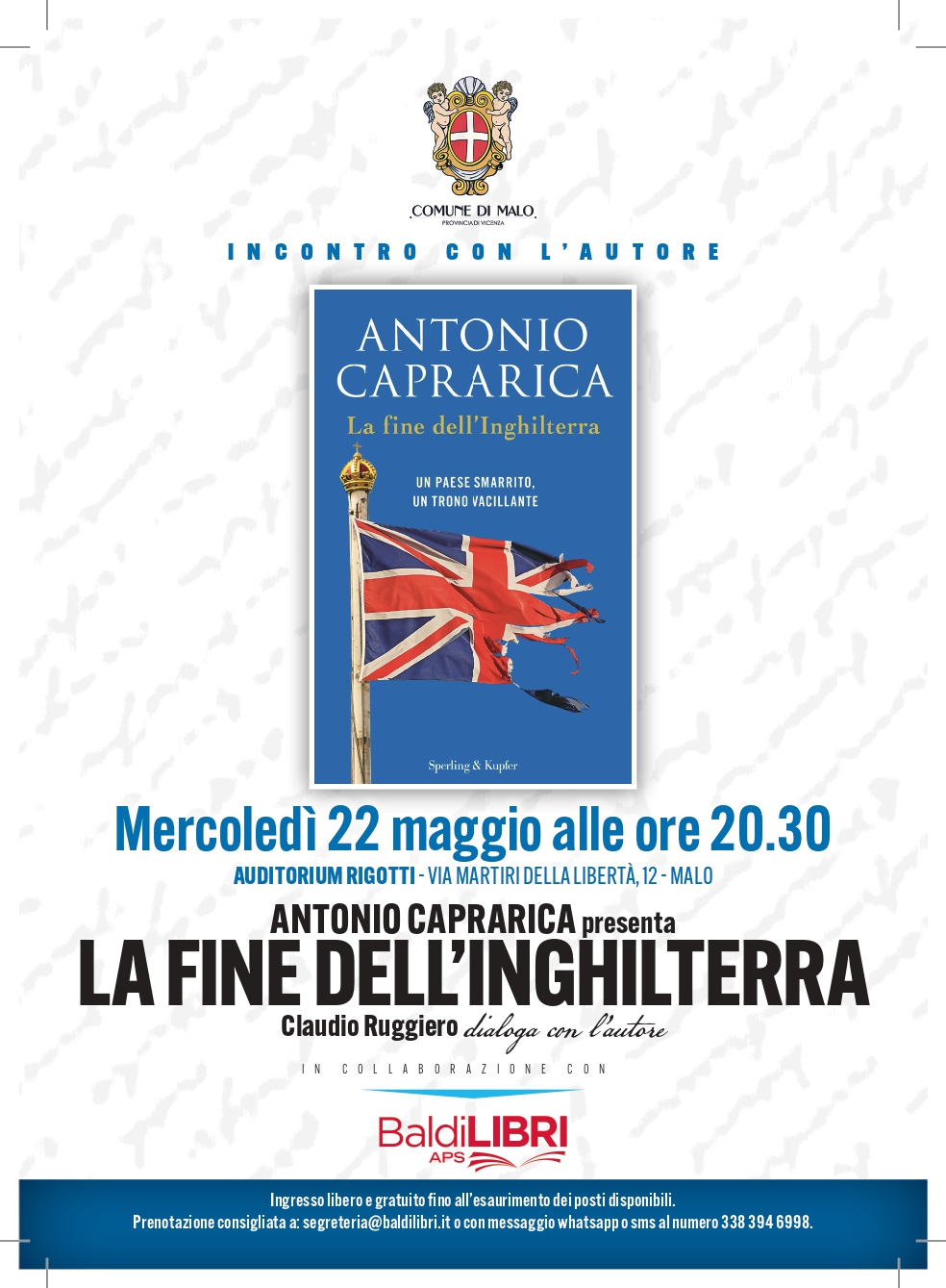 Antonio Caprarica presenta: La fine dell'Inghilterra.